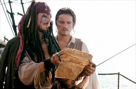 Johnny Depp, Orlando Bloom - Piráti z Karibiku: Truhla mrtvého muže - Z filmu