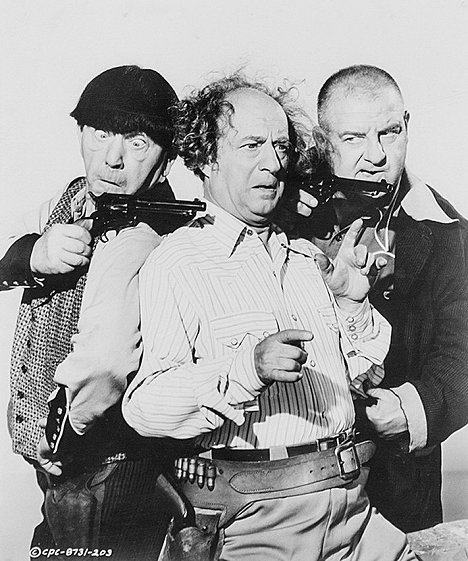 Moe Howard, Larry Fine - The Outlaws Is Coming - Promokuvat