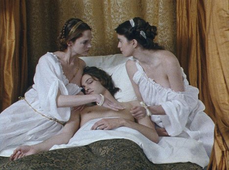 Véronique Reymond, Andy Gillet, Cécile Cassel - El romance de Astrea y Celadón - De la película