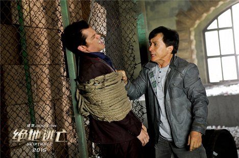Johnny Knoxville, Jackie Chan - Skiptrace - Lobby Cards