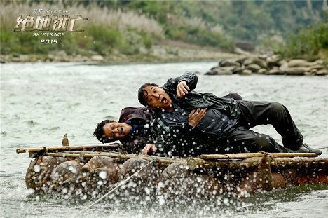 Johnny Knoxville, Jackie Chan - Skiptrace - Lobbykarten