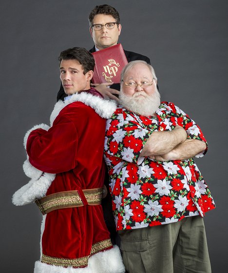 Ethan Erickson, Sean Astin, Donovan Scott - Santa Switch - Werbefoto