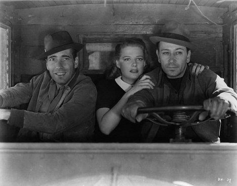 Humphrey Bogart, Ann Sheridan, George Raft - Jezdci noci - Z filmu