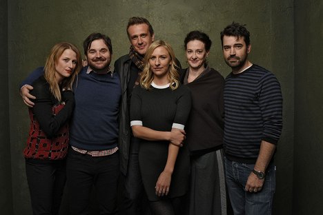 Mamie Gummer, James Ponsoldt, Jason Segel, Mickey Sumner, Joan Cusack, Ron Livingston - The End of the Tour - Werbefoto