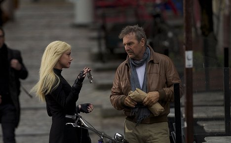 Amber Heard, Kevin Costner - 3 Days to Kill - Photos