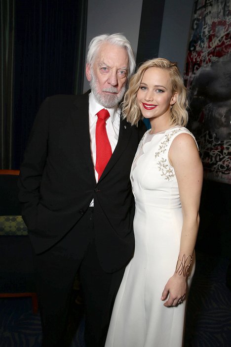 Donald Sutherland, Jennifer Lawrence - Hry o život: Drozdajka 2 - Z akcií