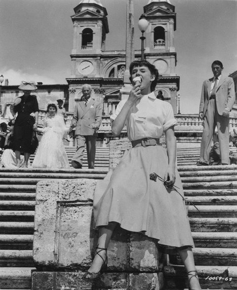 Audrey Hepburn, Gregory Peck - Rzymskie wakacje - Z filmu