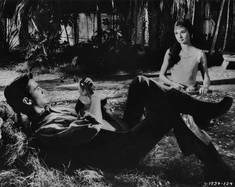 Anthony Perkins, Audrey Hepburn - Green Mansions - Filmfotos
