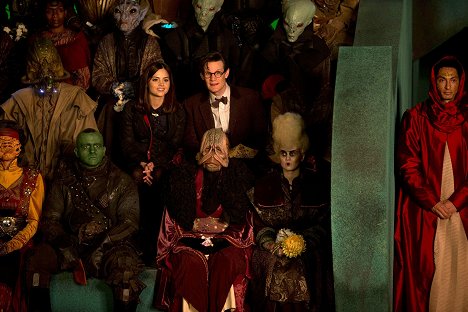 Jenna Coleman, Matt Smith - Doctor Who - The Rings of Akhaten - Photos