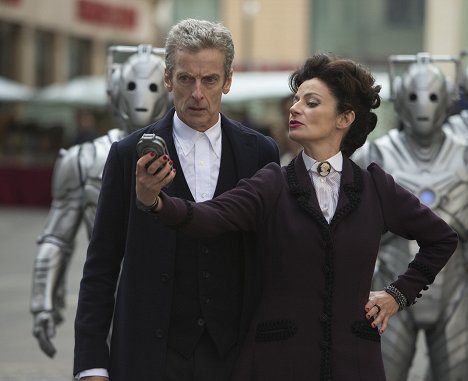 Peter Capaldi, Michelle Gomez - Doctor Who - Death in Heaven - Photos