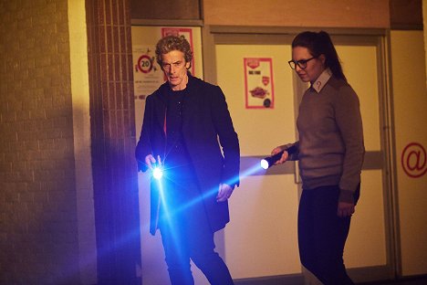 Peter Capaldi, Ingrid Oliver - Doctor Who - The Zygon Inversion - Photos