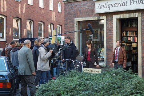 Leonard Lansink, Ina Paule Klink, Oliver Korittke - Wilsberg - Unter Anklage - Tournage