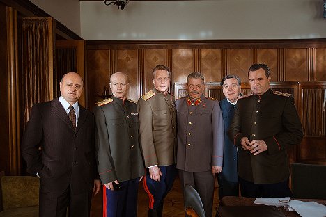 Leonid Timcunik, Alexandr Kuzněcov, Vadim Andrejev, Valerij Griško - Glavnyj - Z natáčení