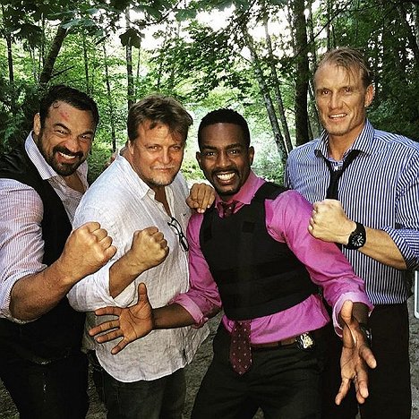 Bill Bellamy, Dolph Lundgren - Ovizsaru 2. - Forgatási fotók