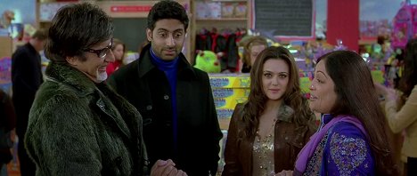 Amitabh Bachchan, Abhishek Bachchan, Preity Zinta, Kiron Kher - Kabhi Alvida Naa Kehna - Do filme