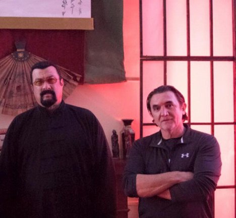 Steven Seagal, Peter Malota - The Perfect Weapon - Tournage