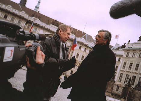 Václav Havel, Jiří Bartoška - Největší Čech - Václav Havel - De la película