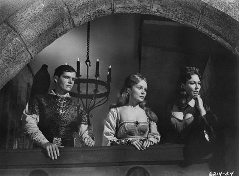 Jack Nicholson, Olive Sturgess, Hazel Court - the raven - Filmfotos