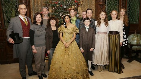 Anatole Taubman, Frank Stoye, Collien Ulmen-Fernandes, Leonard Seyd, Jürgen Tonkel, Mala Emde, Brigitte Hobmeier - Nussknacker und Mausekönig - Tournage