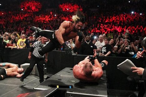 John Cena, Colby Lopez, Brock Lesnar - WWE Royal Rumble - Van film