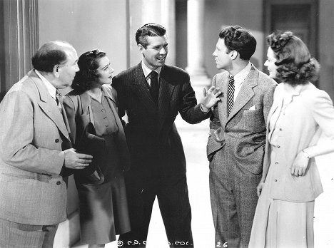 Charles Judels, Ruby Keeler, Gordon Oliver, Ozzie Nelson, Harriet Hilliard - Sweetheart of the Campus - Film