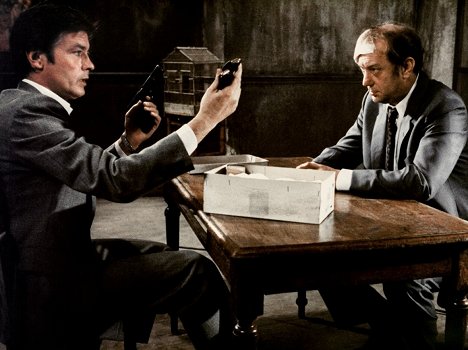 Alain Delon, Michel Beaune - A kíméletlen - Filmfotók
