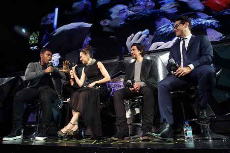 John Boyega, Daisy Ridley, Adam Driver, J.J. Abrams - Star Wars: The Force Awakens - Evenementen