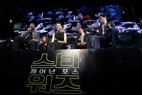 John Boyega, Daisy Ridley, Adam Driver, J.J. Abrams - Star Wars: The Force Awakens - Events