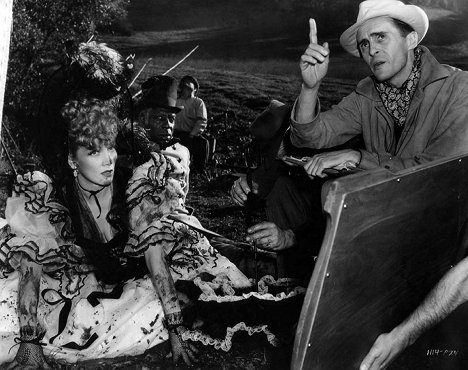 Marlene Dietrich, René Clair - New Orleans angyala - Forgatási fotók