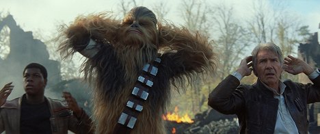 John Boyega, Harrison Ford - Star Wars: The Force Awakens - Van film