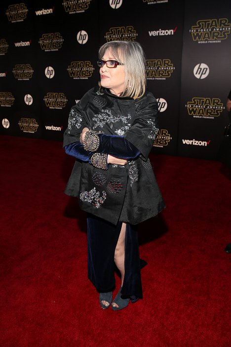 Carrie Fisher - Star Wars: The Force Awakens - Tapahtumista