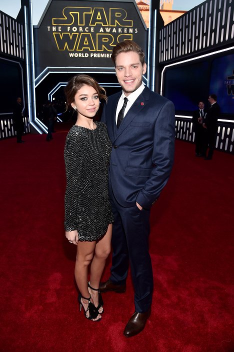 Sarah Hyland, Dominic Sherwood - Star Wars : Le Réveil de la Force - Événements