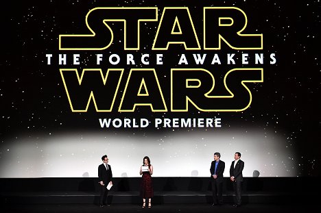 J.J. Abrams, Kathleen Kennedy, Alan Horn, Robert A. Iger - Star Wars: The Force Awakens - Events