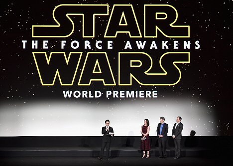 J.J. Abrams, Kathleen Kennedy, Alan Horn, Robert A. Iger - Star Wars: The Force Awakens - Events