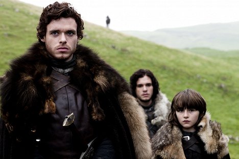 Richard Madden, Kit Harington, Isaac Hempstead-Wright - Game of Thrones - L'hiver vient - Film