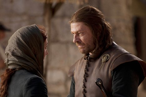 Michelle Fairley, Sean Bean - Game Of Thrones - Lord Schnee - Filmfotos