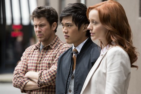 Christian Kane, John Harlan Kim, Lindy Booth - The Librarians - And the Horns of a Dilemma - Photos