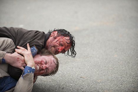 Corey Brill, Andrew Lincoln - The Walking Dead - Essayer - Film