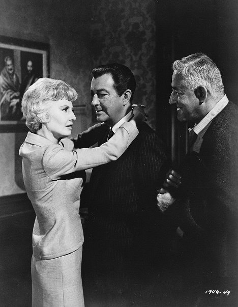 Barbara Stanwyck, Robert Taylor, William Castle - The Night Walker - Z nakrúcania