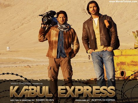 Arshad Warsi, John Abraham - Kabul Express - Lobbykarten
