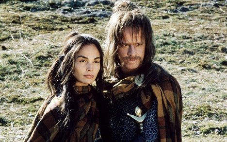 Inés Sastre, Christopher Lambert - Druidas - De la película