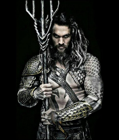 Jason Momoa - Aquaman - Werbefoto