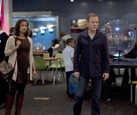 Gugu Mbatha-Raw, Kiefer Sutherland - Touch - Zone of Exclusion - Photos