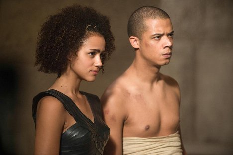 Nathalie Emmanuel, Jacob Anderson - Game of Thrones - Mother's Mercy - Photos