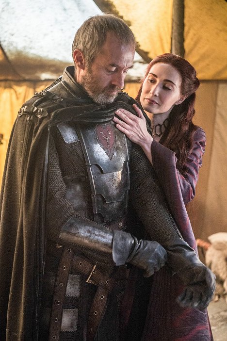 Stephen Dillane, Carice van Houten - Game Of Thrones - Die Gnade der Mutter - Filmfotos