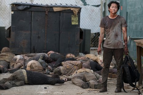 Steven Yeun - The Walking Dead - Heads Up - Photos