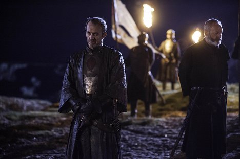 Stephen Dillane, Liam Cunningham - Game of Thrones - The Lion and the Rose - Van film