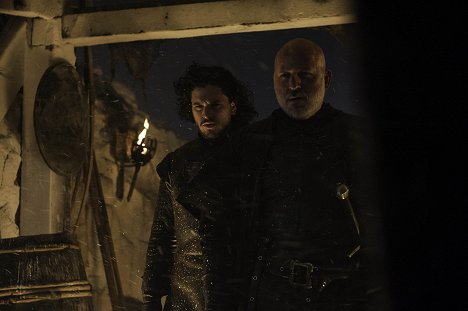 Kit Harington, Dominic Carter - Game of Thrones - Les Veilleurs au rempart - Film