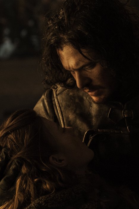 Rose Leslie, Kit Harington - Game Of Thrones - Die Wächter auf der Mauer - Filmfotos