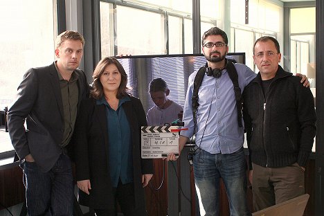 Sebastian Bezzel, Eva Mattes, Umut Dağ - Tatort - Rebecca - Making of